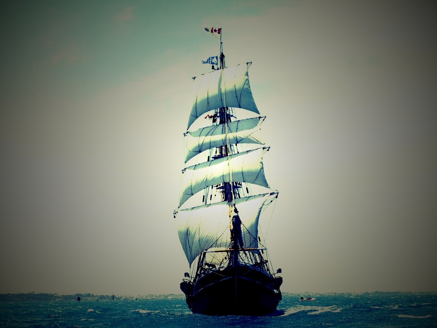 Парусник обои