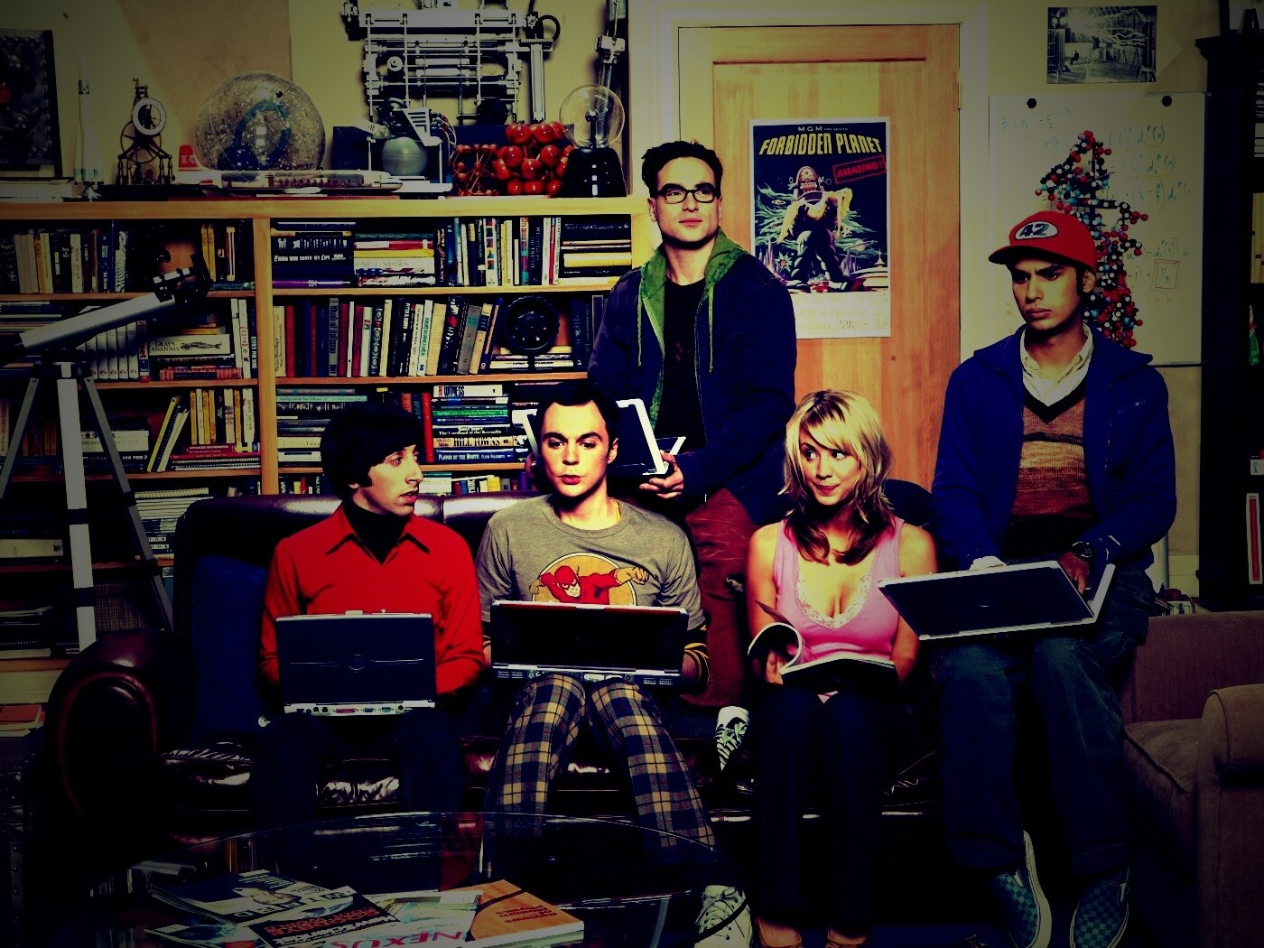 Теория большого взрыва обои