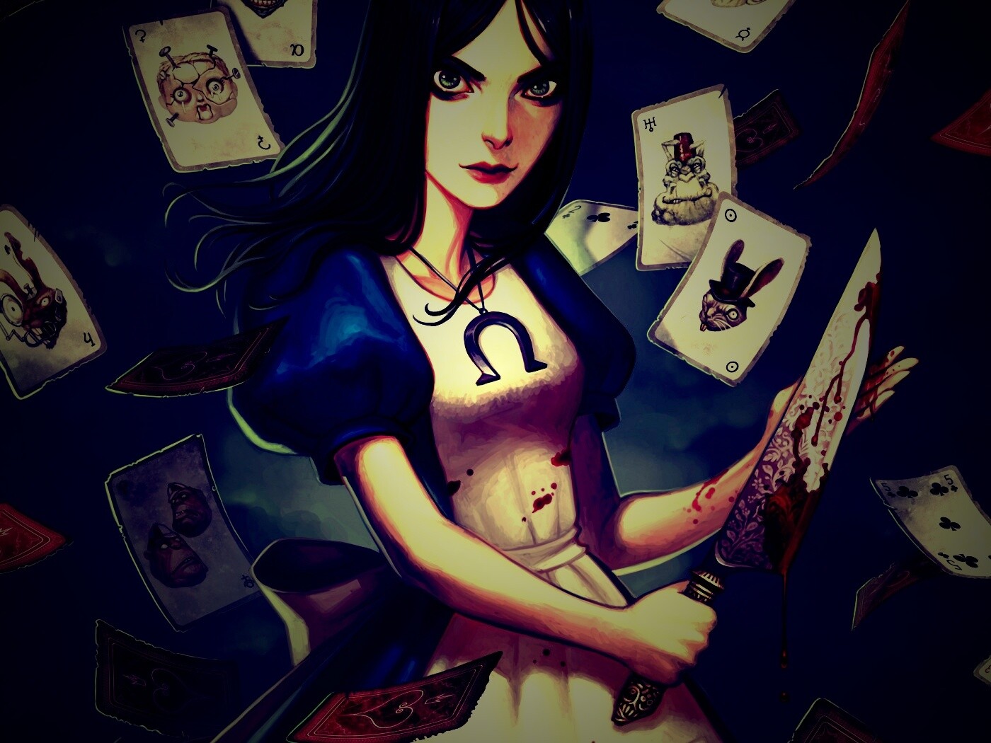 Алиса в стране чудес обои