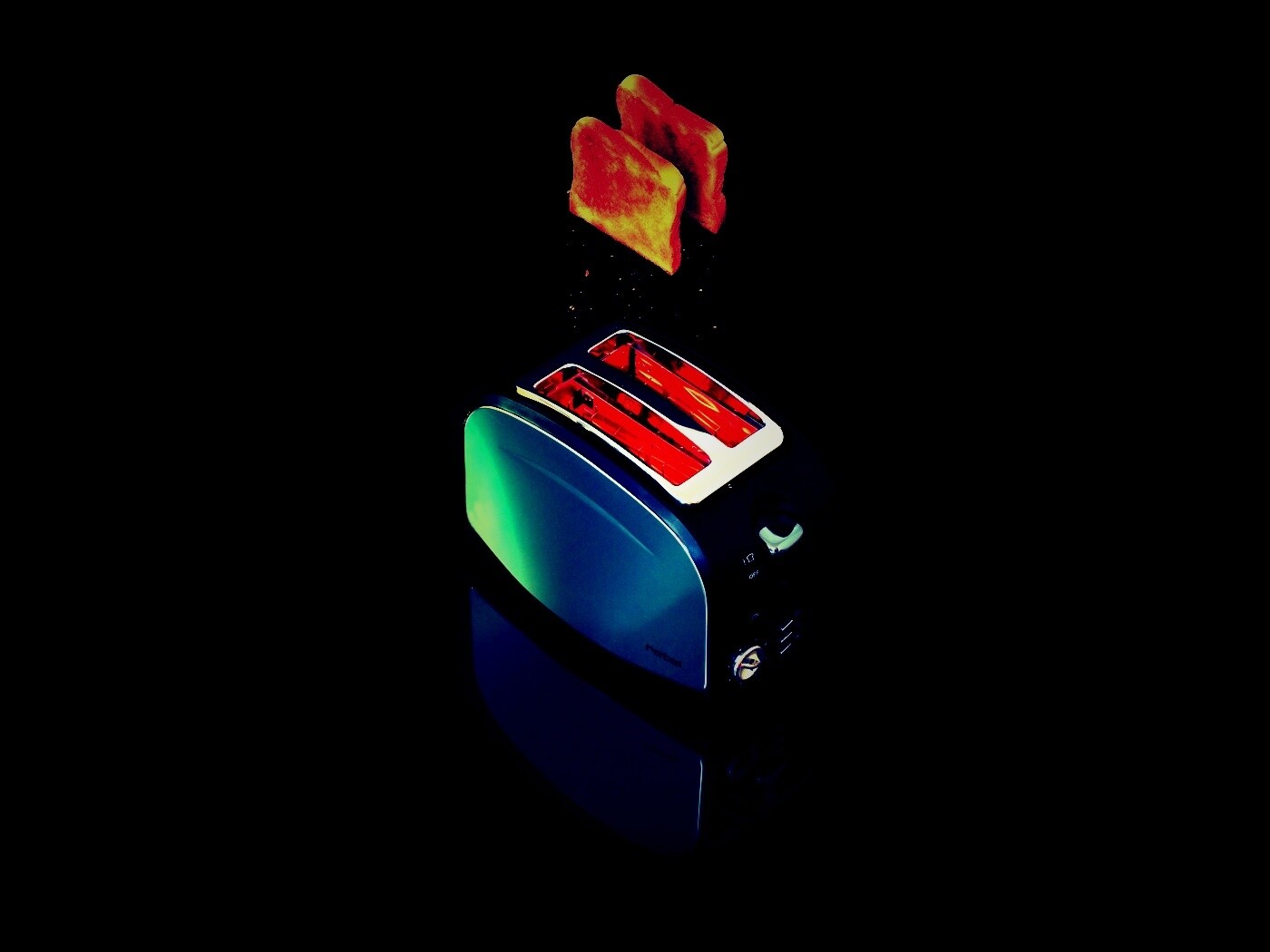 Выстрел из тостера обои