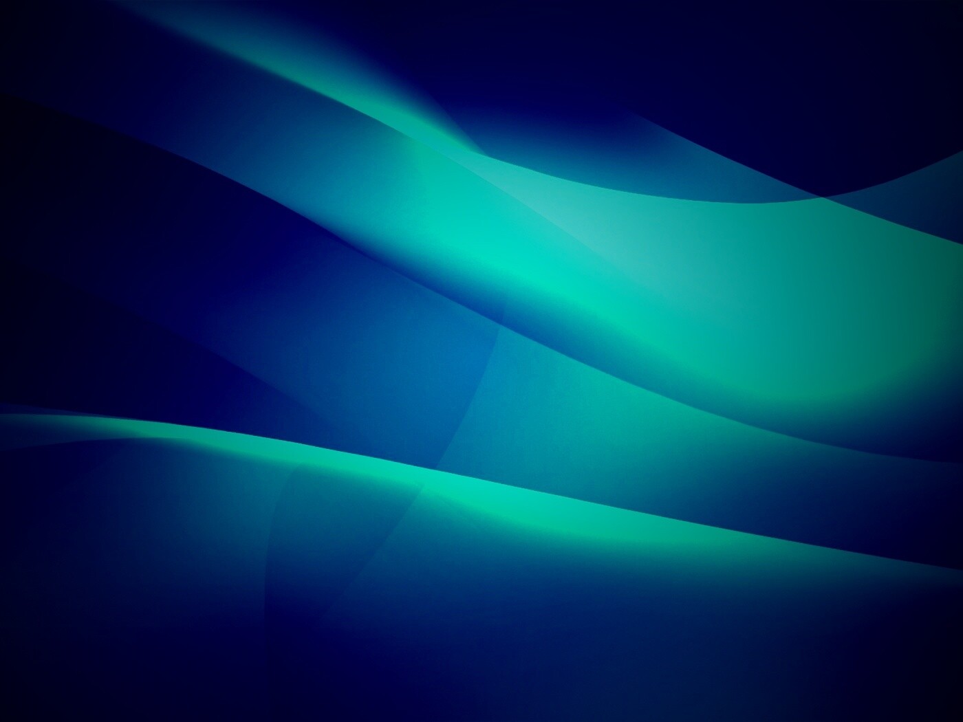 Абстрактные синие волны обои