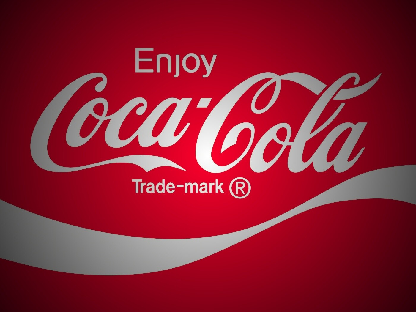 Оригинальный логотип Coca-Cola обои