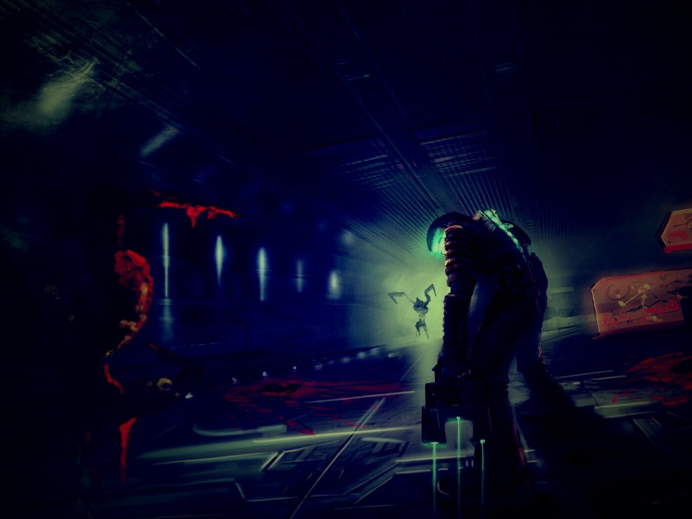 Фан арт Dead Space обои