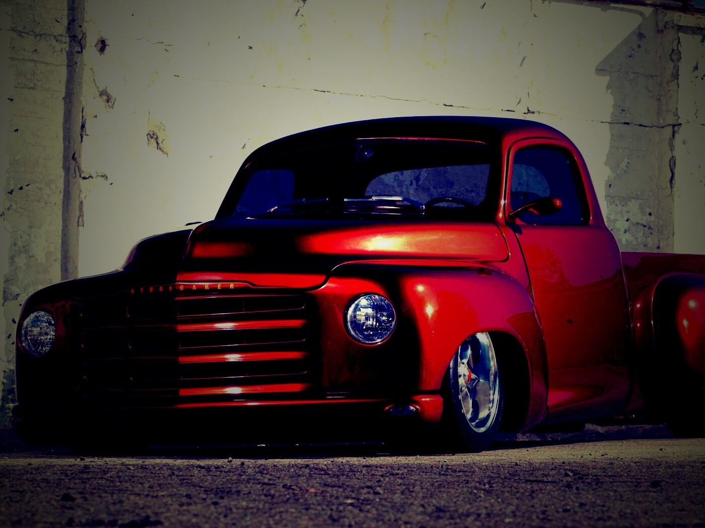 Грузовик хот род обои