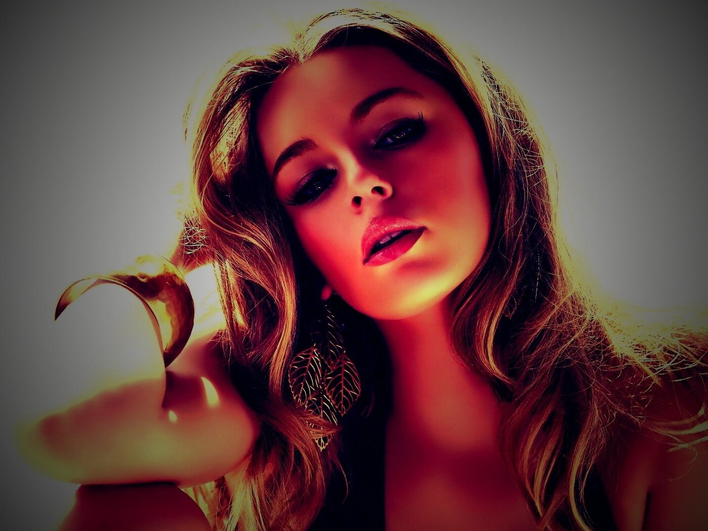 Томный взгляд обои