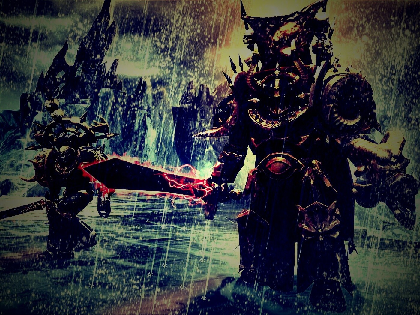 DoW II — CR. Лорд и Чумной Десантник обои