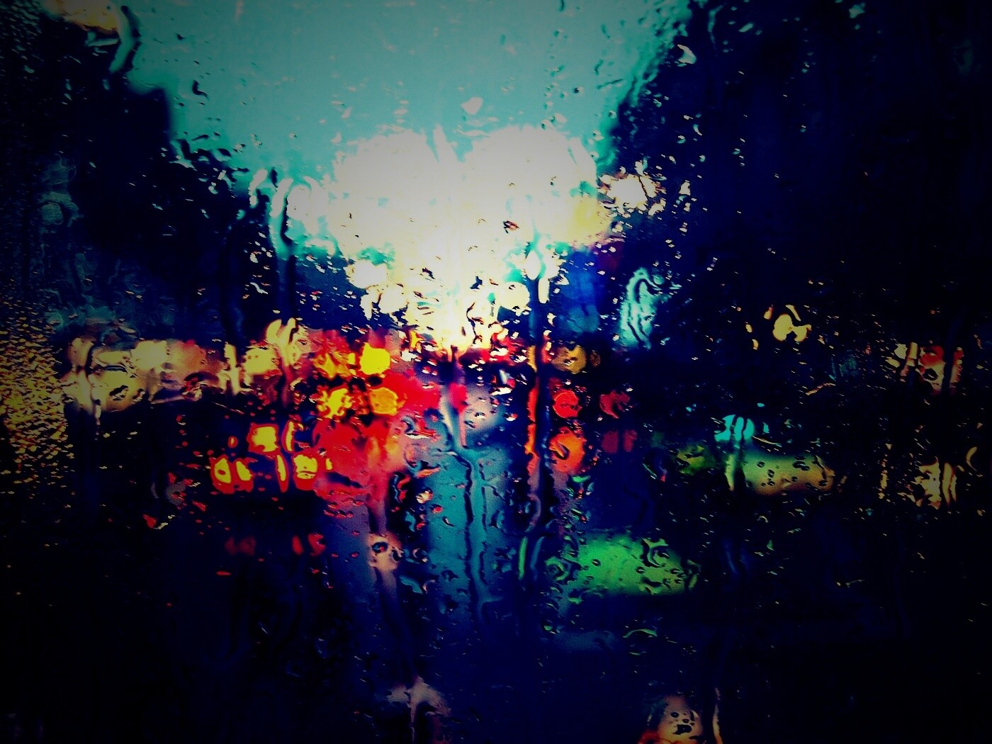 После дождя обои