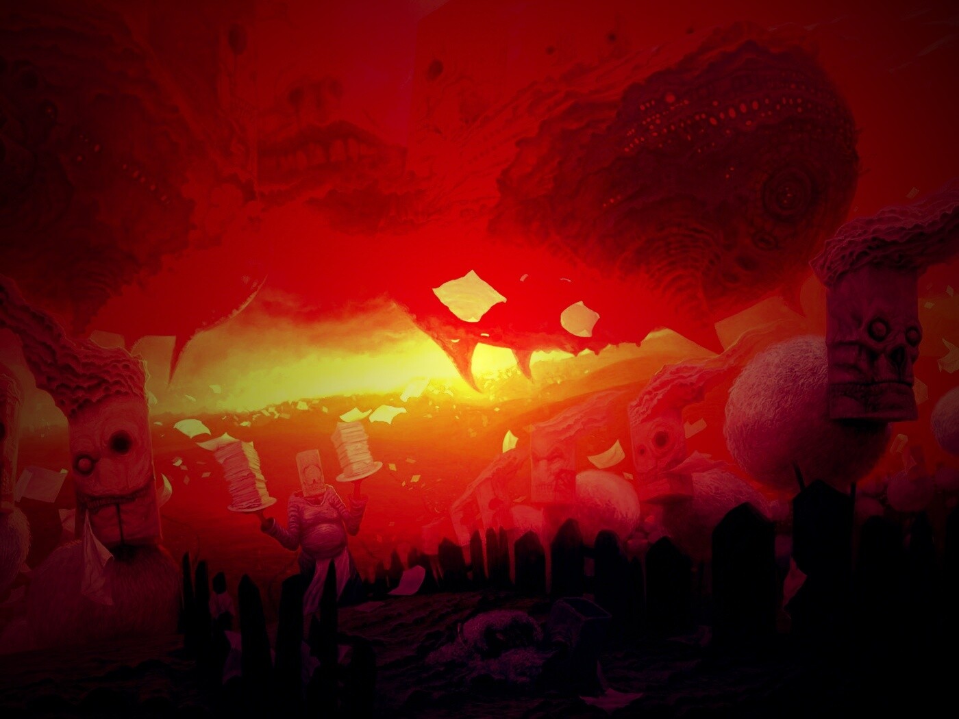 Ночной кошмар обои