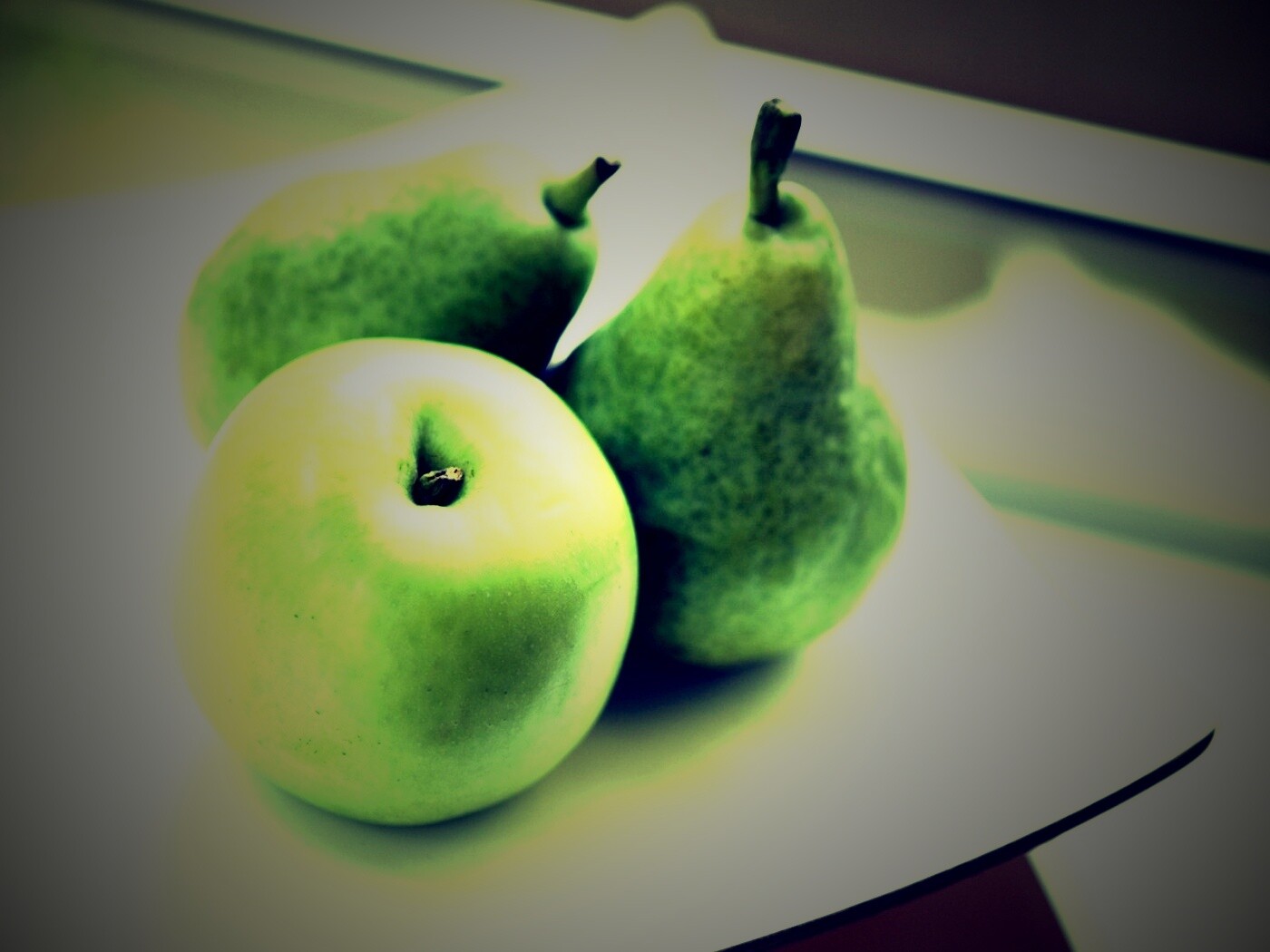 Яблоко и груши обои