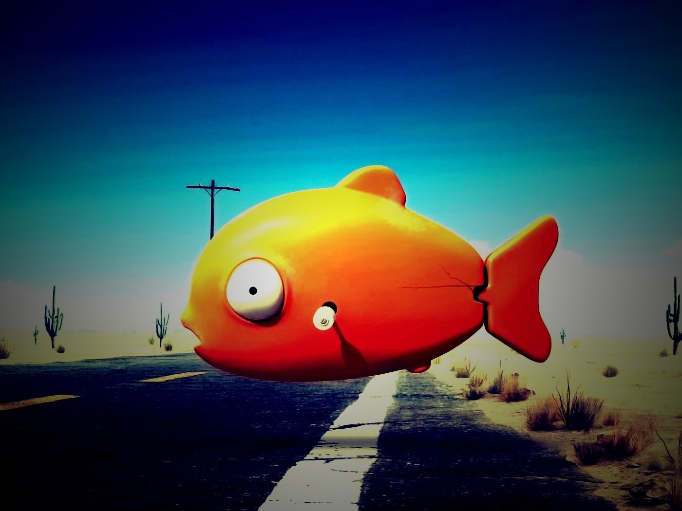 Рыбка из Ранго обои