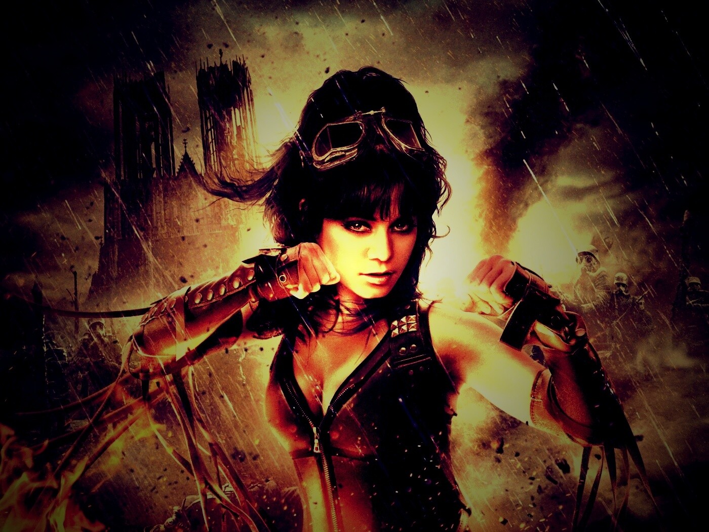 Blondie из фильма "Запрещенный прием" обои