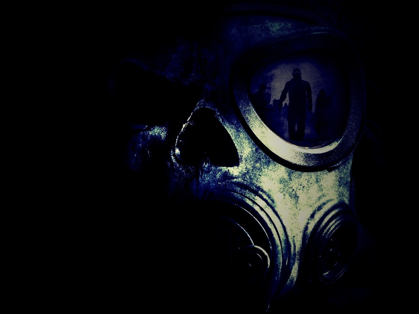 Зловещая маска обои