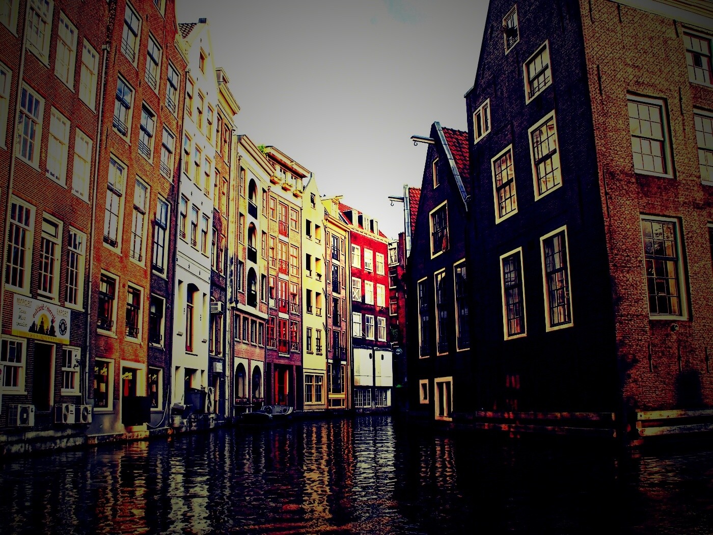 Венецианские каналы в Амстердаме обои