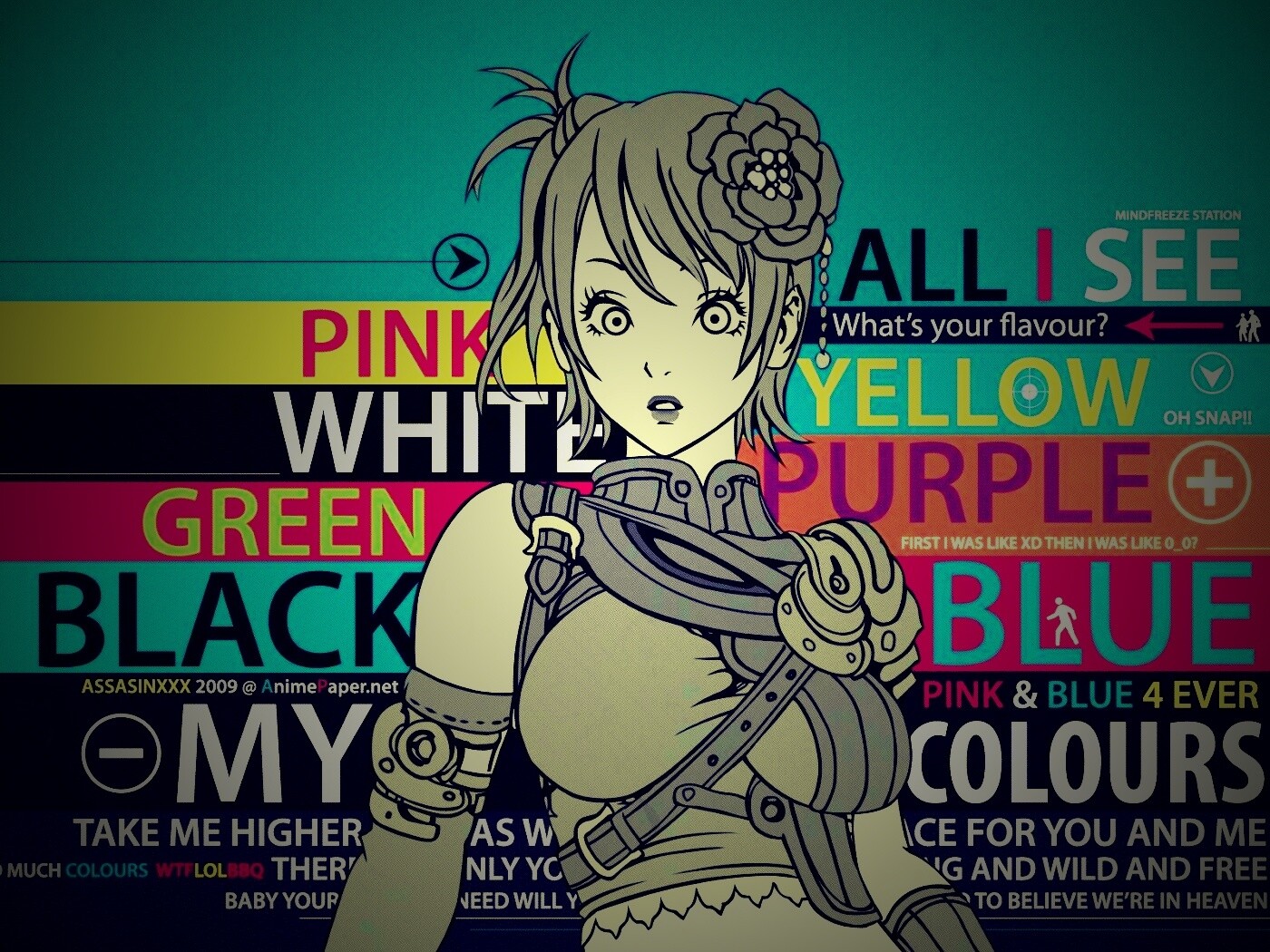 Раскрась её обои