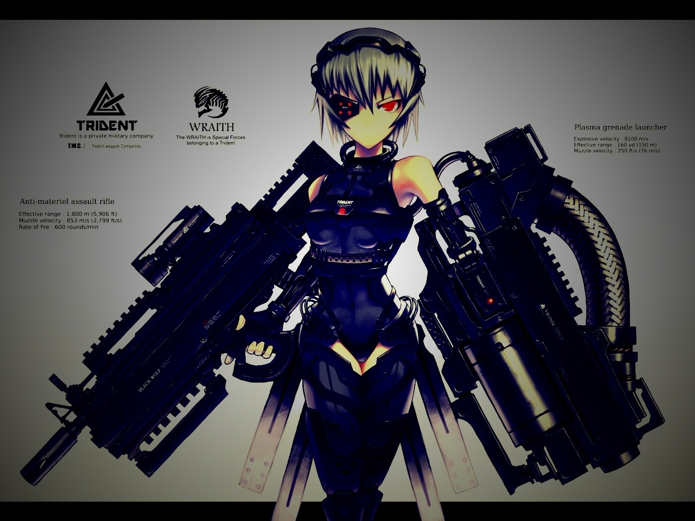 Девушка с оружием обои