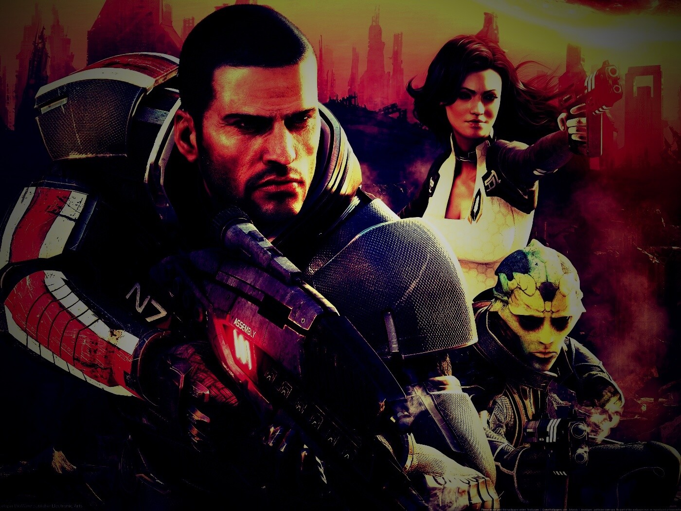 Mass Effect обои