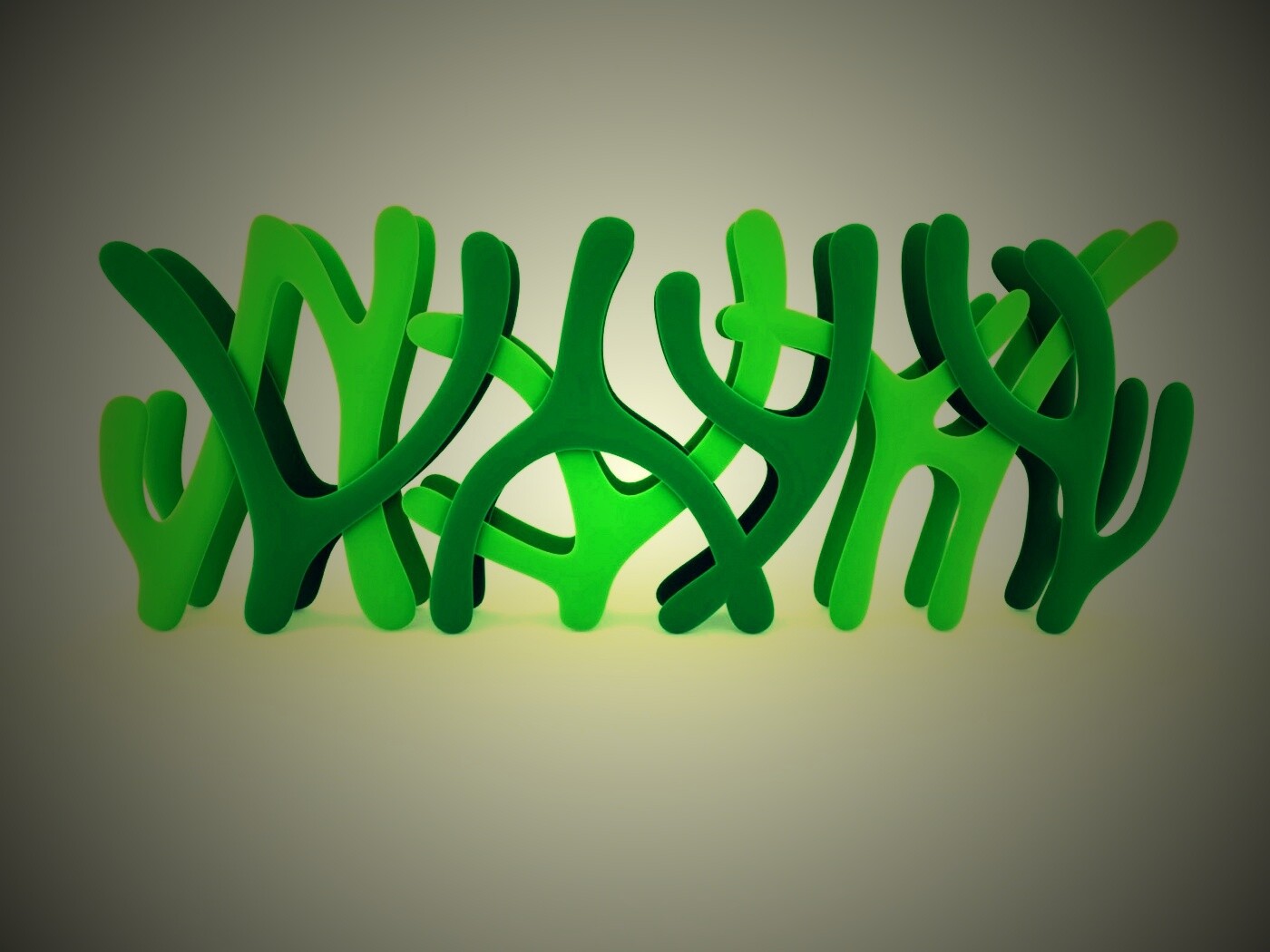 Абстрактные растения обои