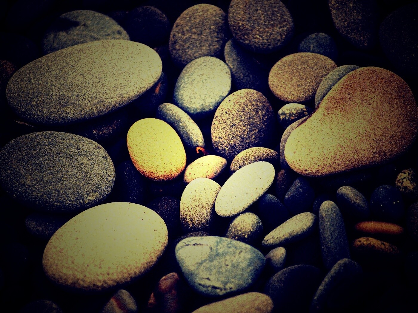 Галька обои