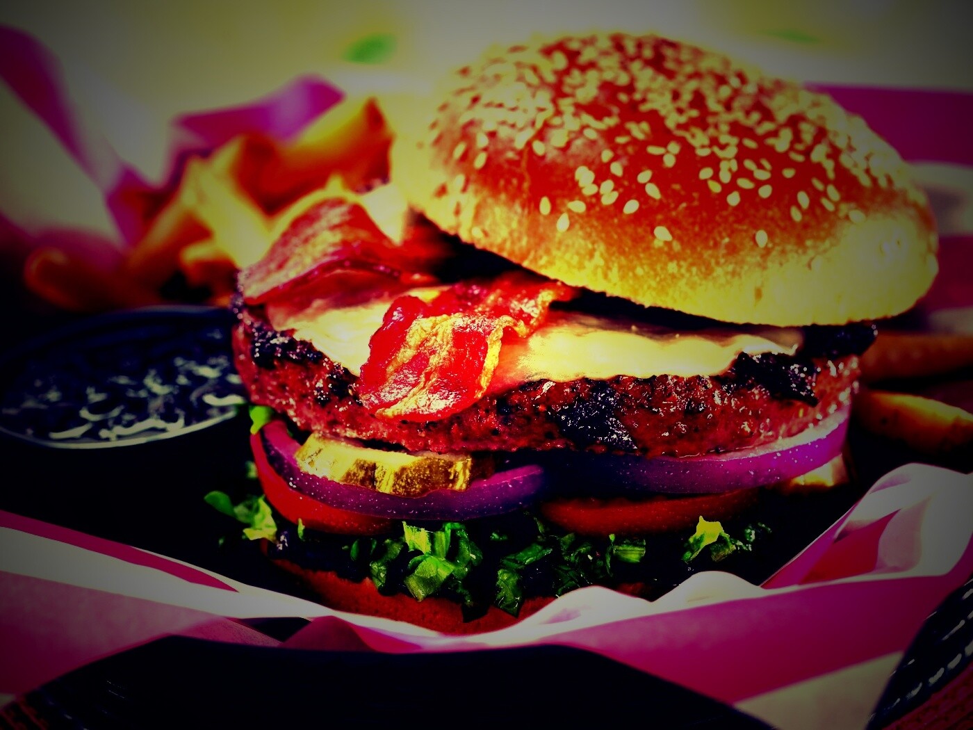 Вкусный сэндвич обои