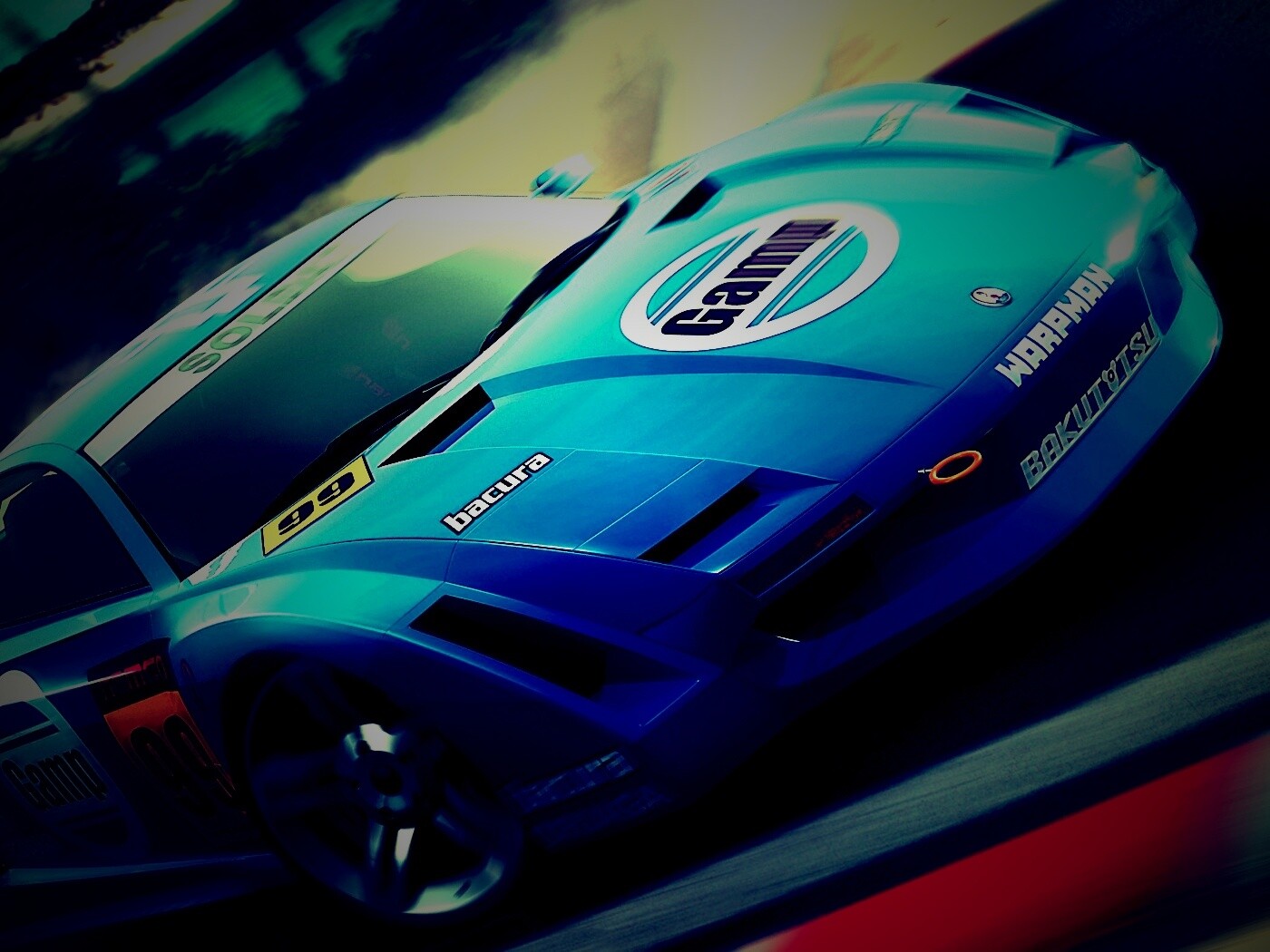 Гоночный автомобиль обои