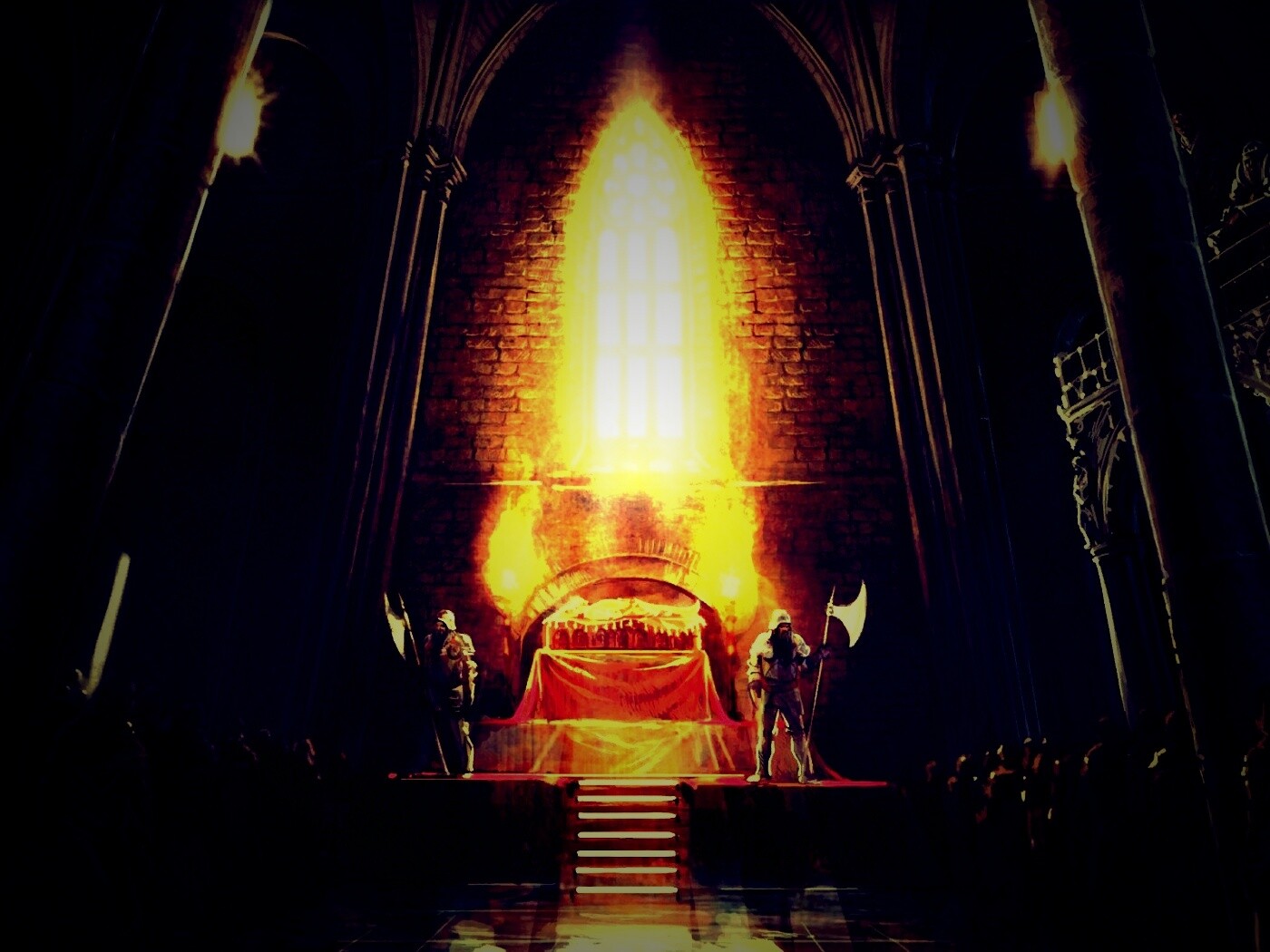 Обитель Ордена Пылающей Розы обои