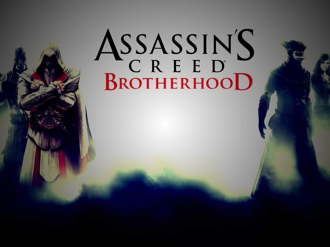 Персонажи игры Assasin"s Creed Brotherhood обои