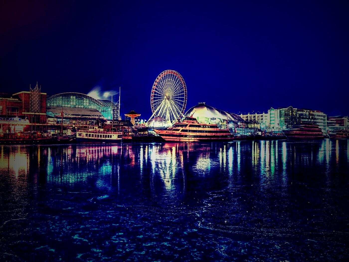 Причал для яхт обои