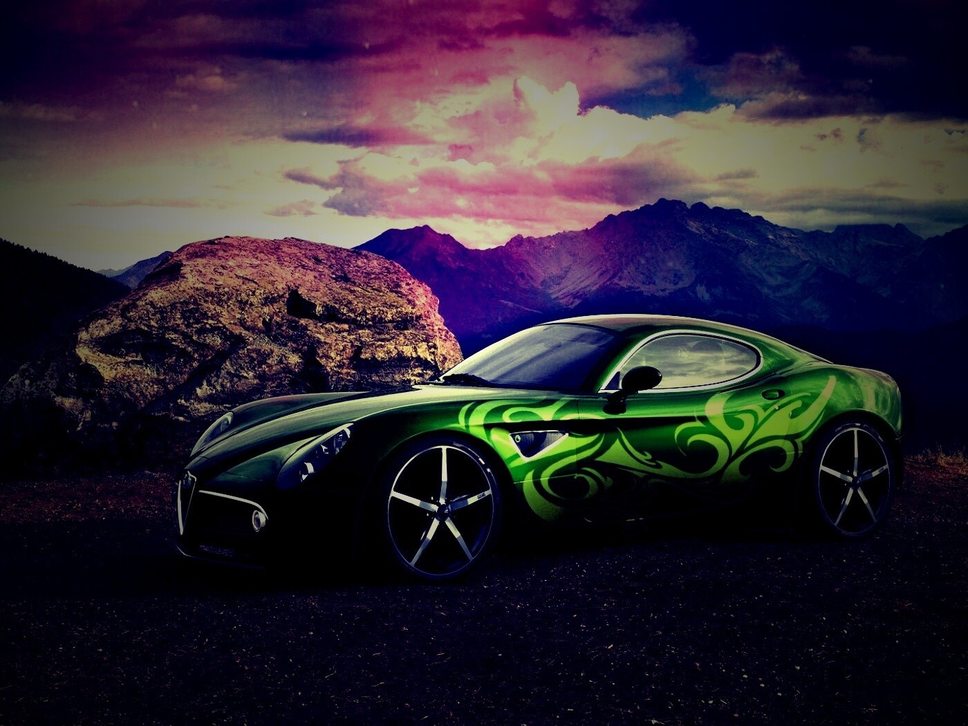 Альфа-ромео обои