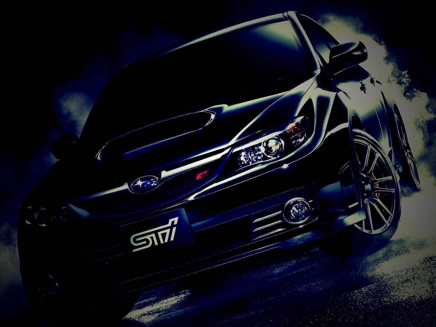Субару дрифтует обои