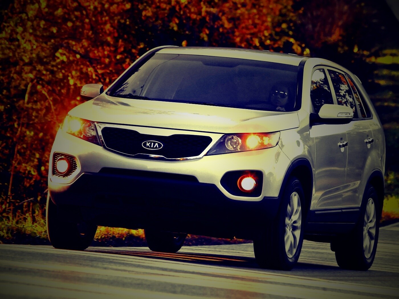 Кроссовер КИА обои