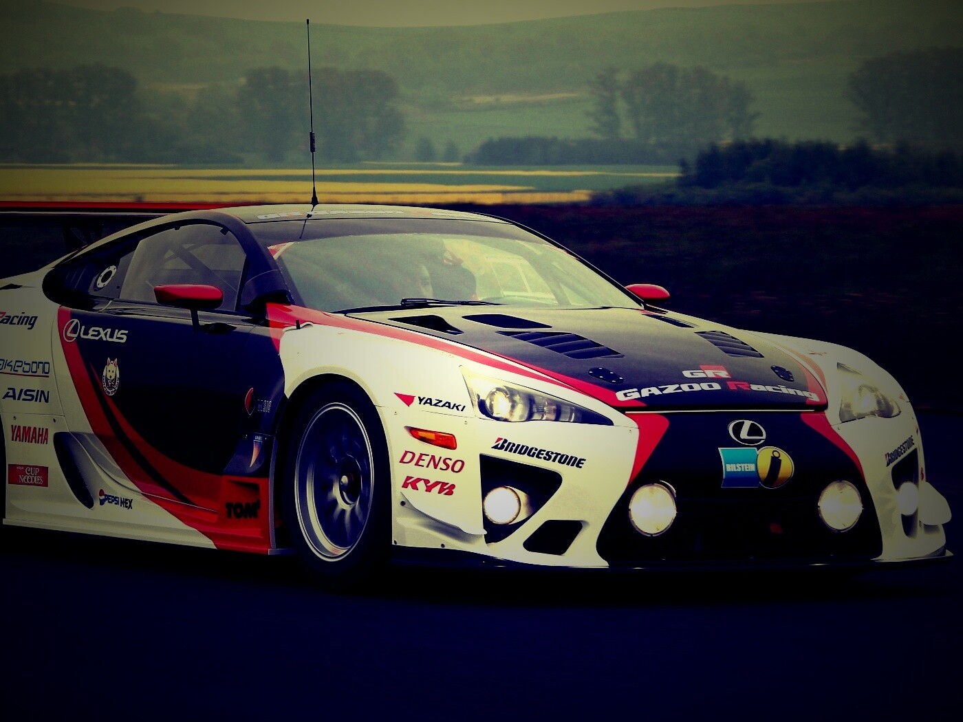 Гоночный Лексус обои