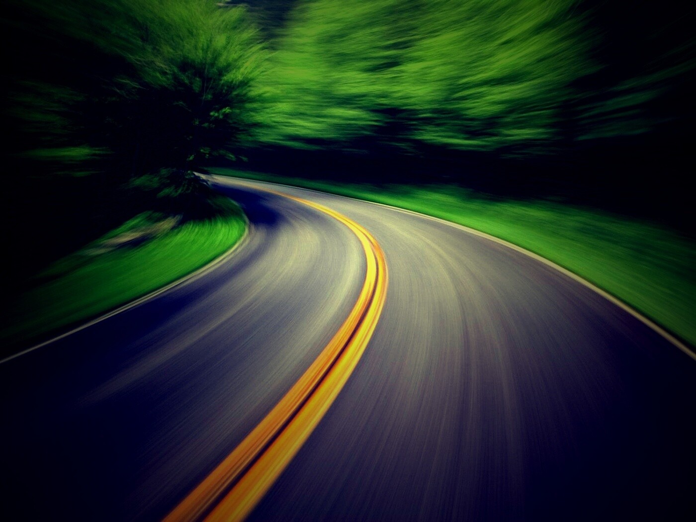 В движении обои