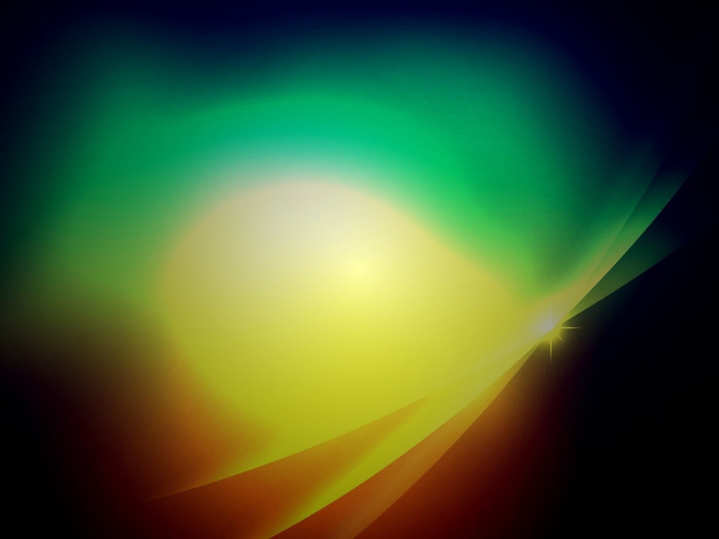 Пересекающиеся лучи света обои