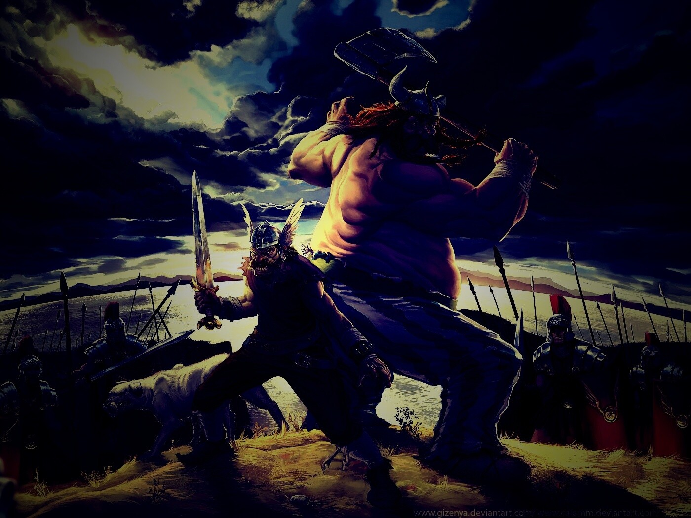 Астерикс и Обеликс по взрослому обои