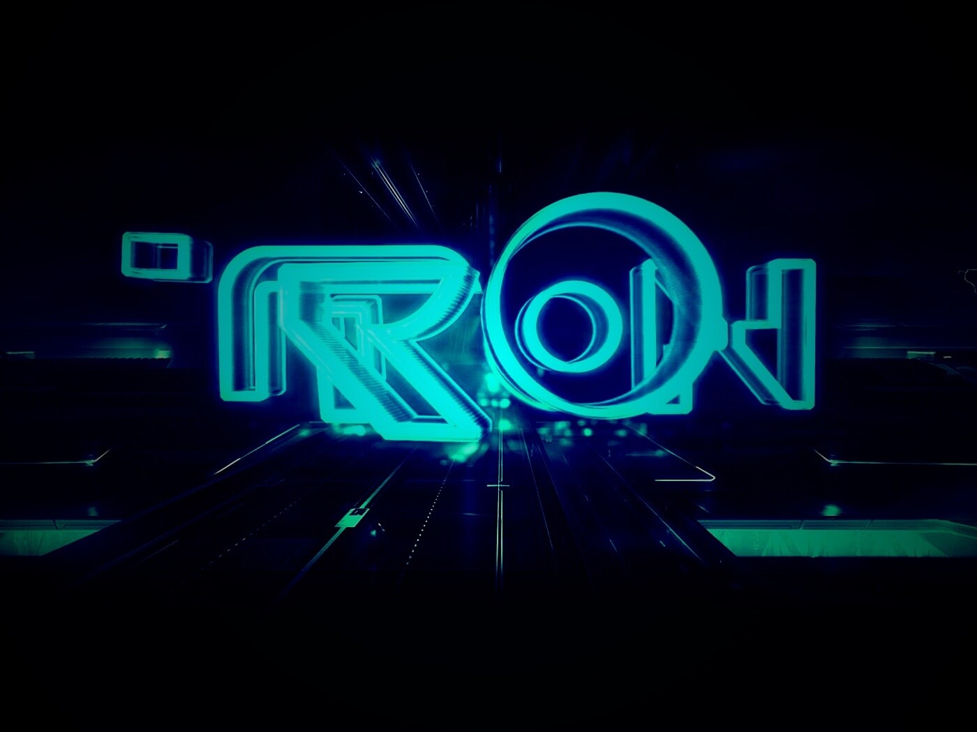 Заставка фильма TRON обои