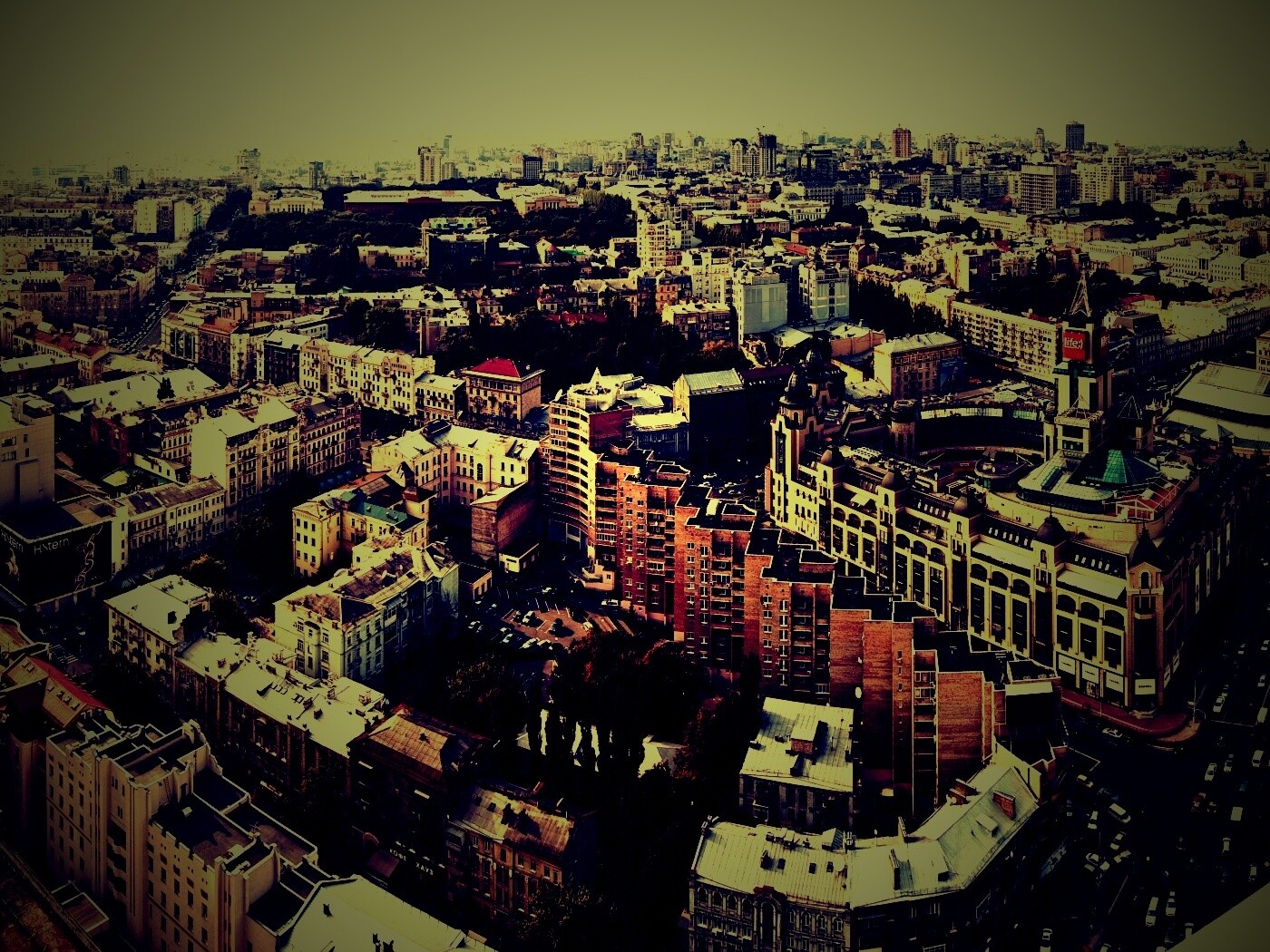 Киевская панорама обои