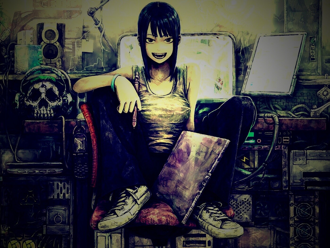 Это её территория обои