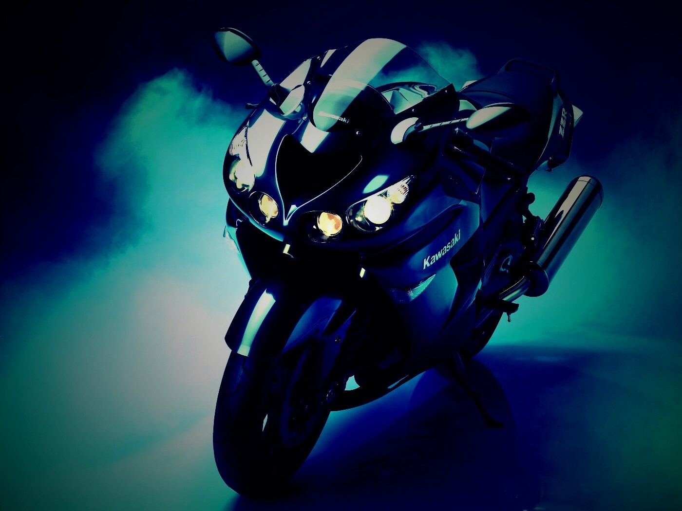 Мотоцикл Кавасаки ZX14 обои