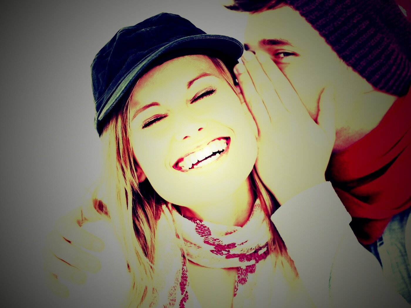 Шутка на ушко обои