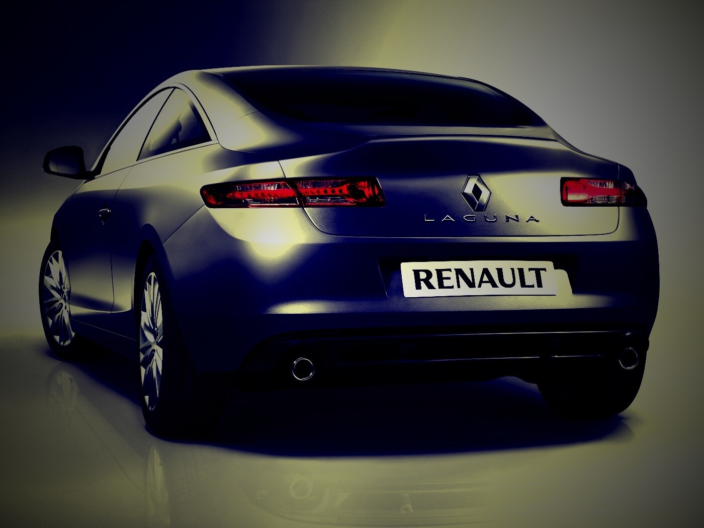 Зад Рено Лагуна обои