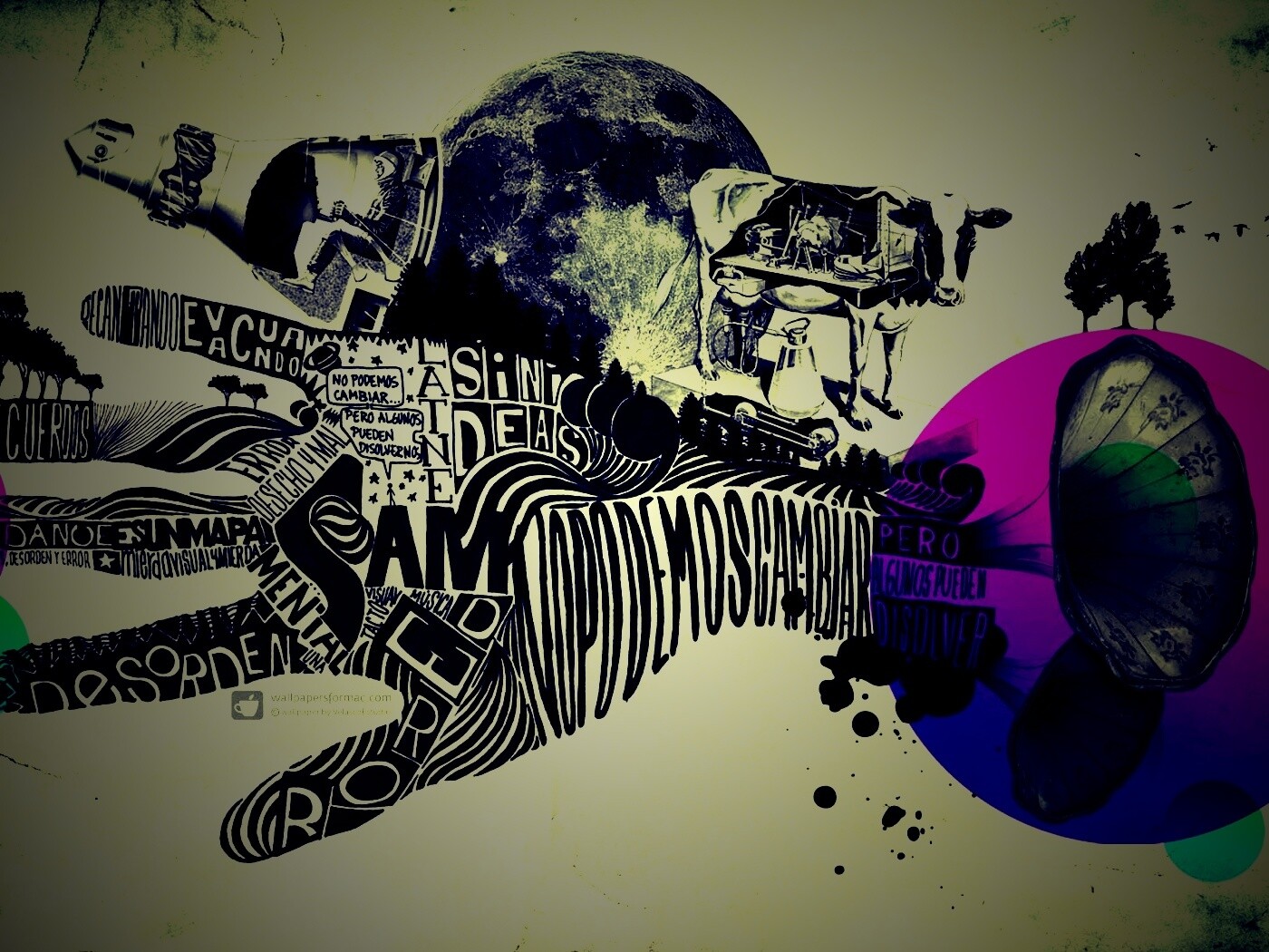 Абстрактные обои для Apple обои