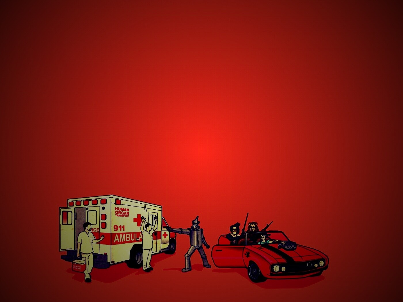 Железный дровосек крадет сердце обои