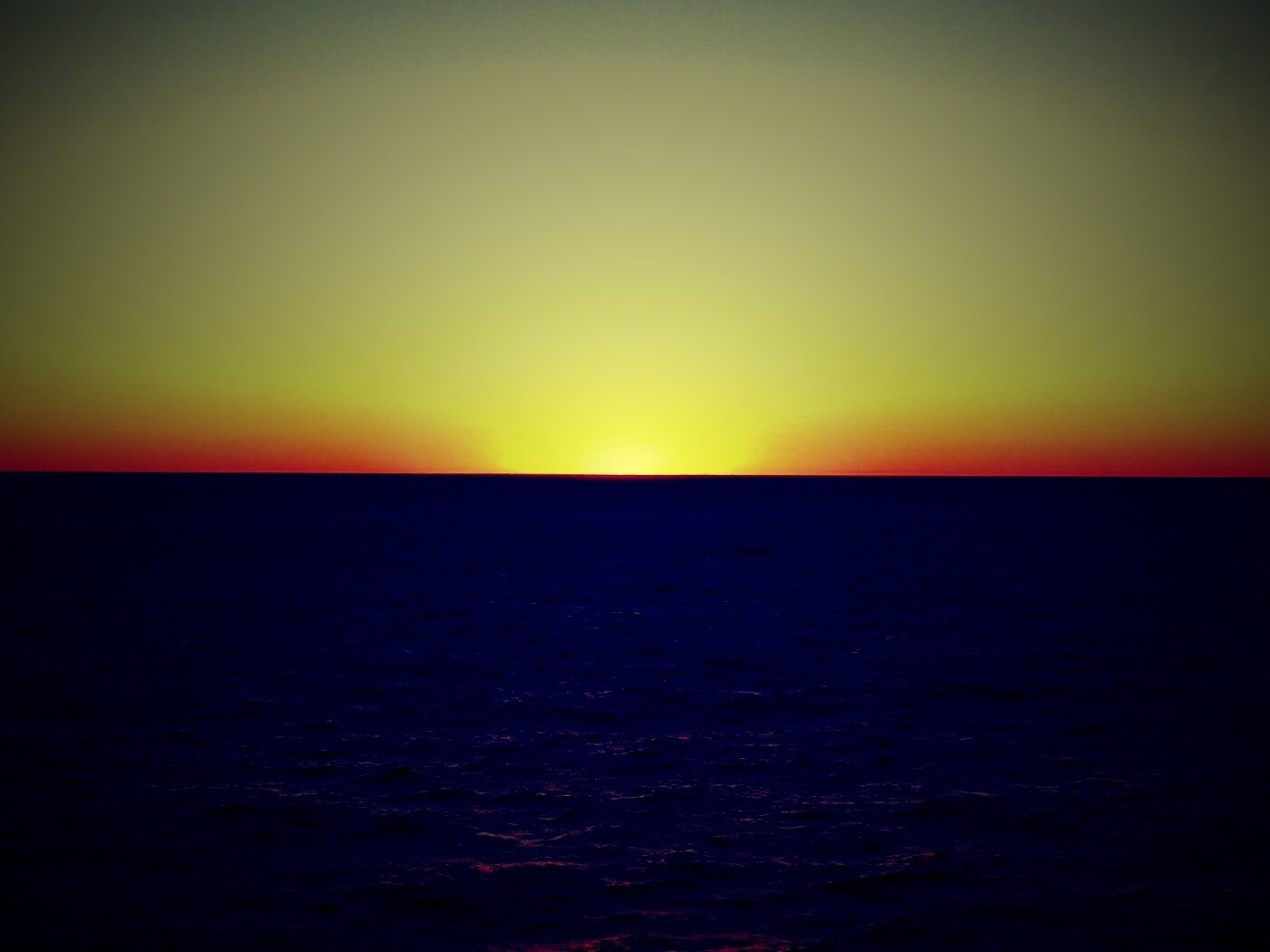 Морской закат обои