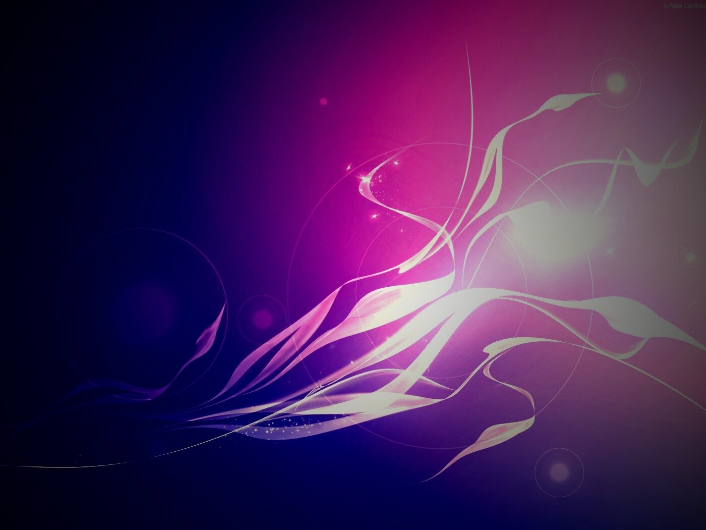 Лёгкая сиреневая абстракция обои