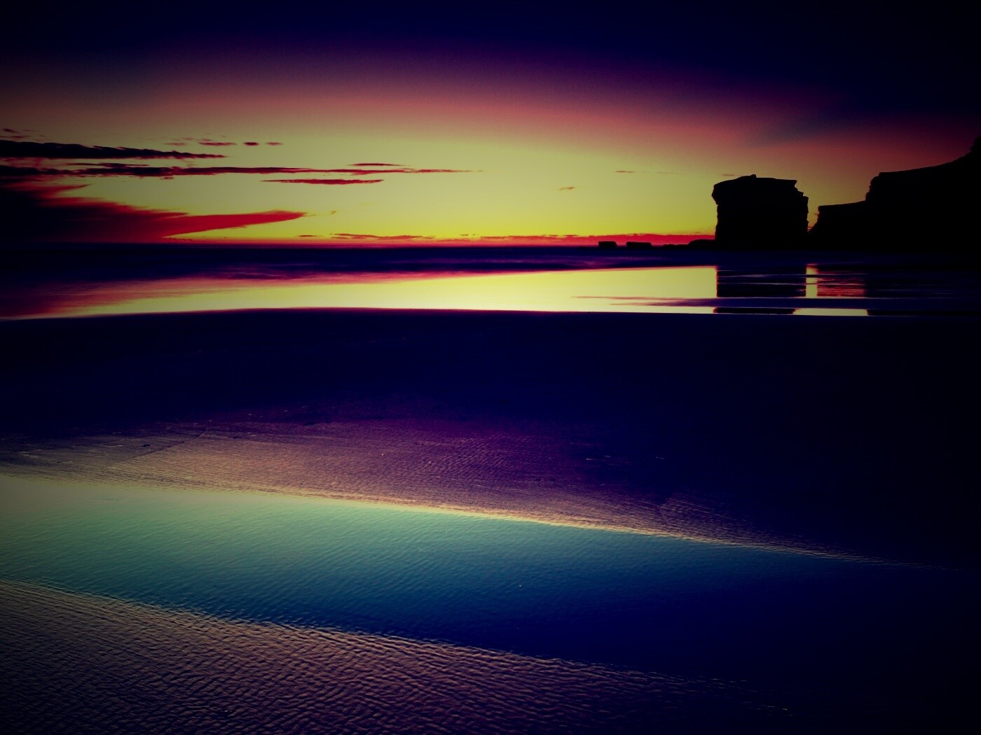 Песчанная отмель обои