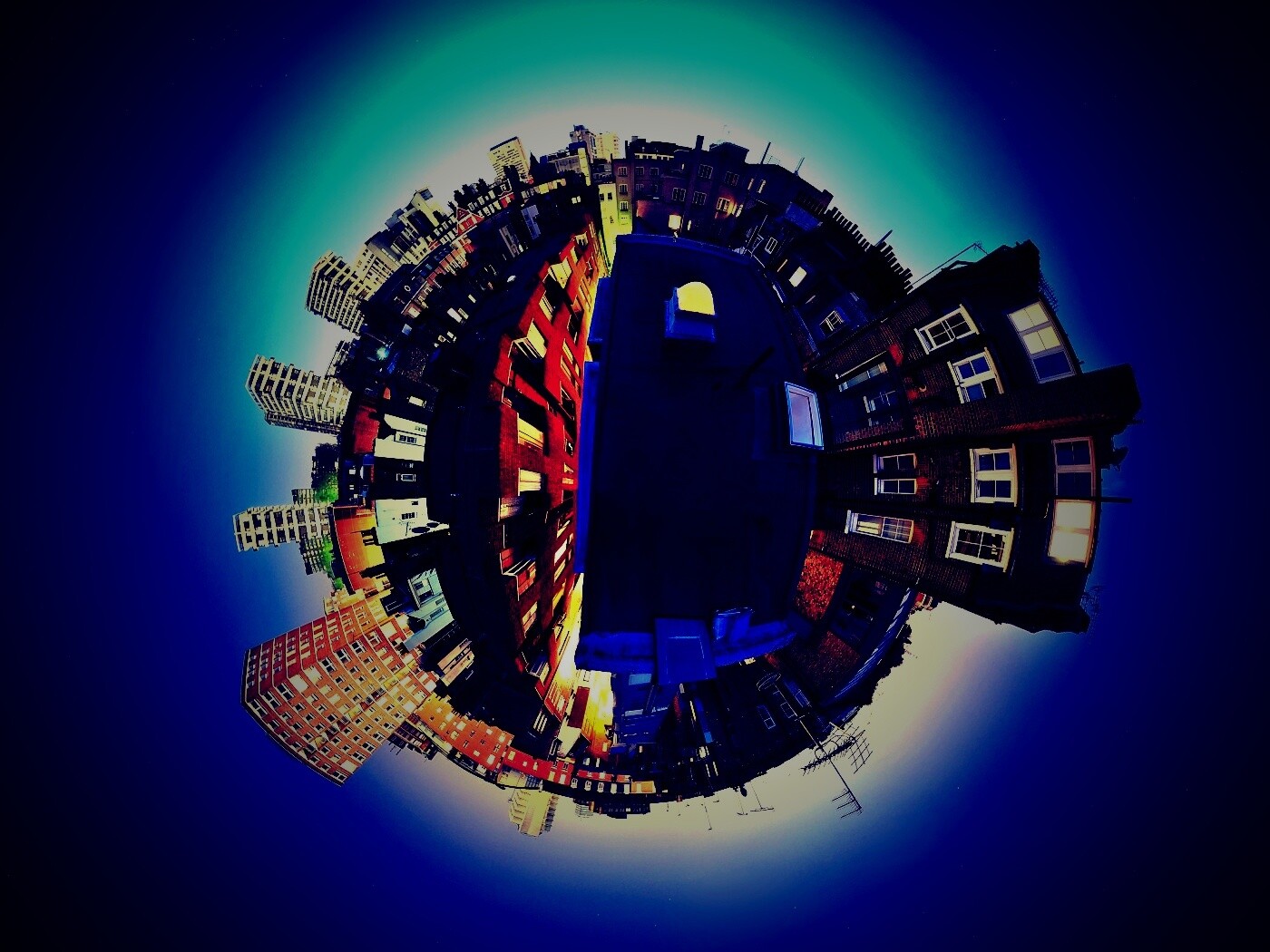 Весь город обои