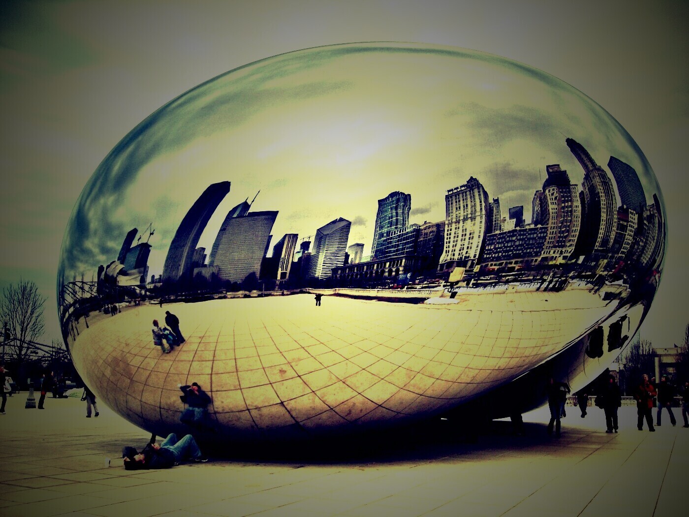 Облачные ворота обои