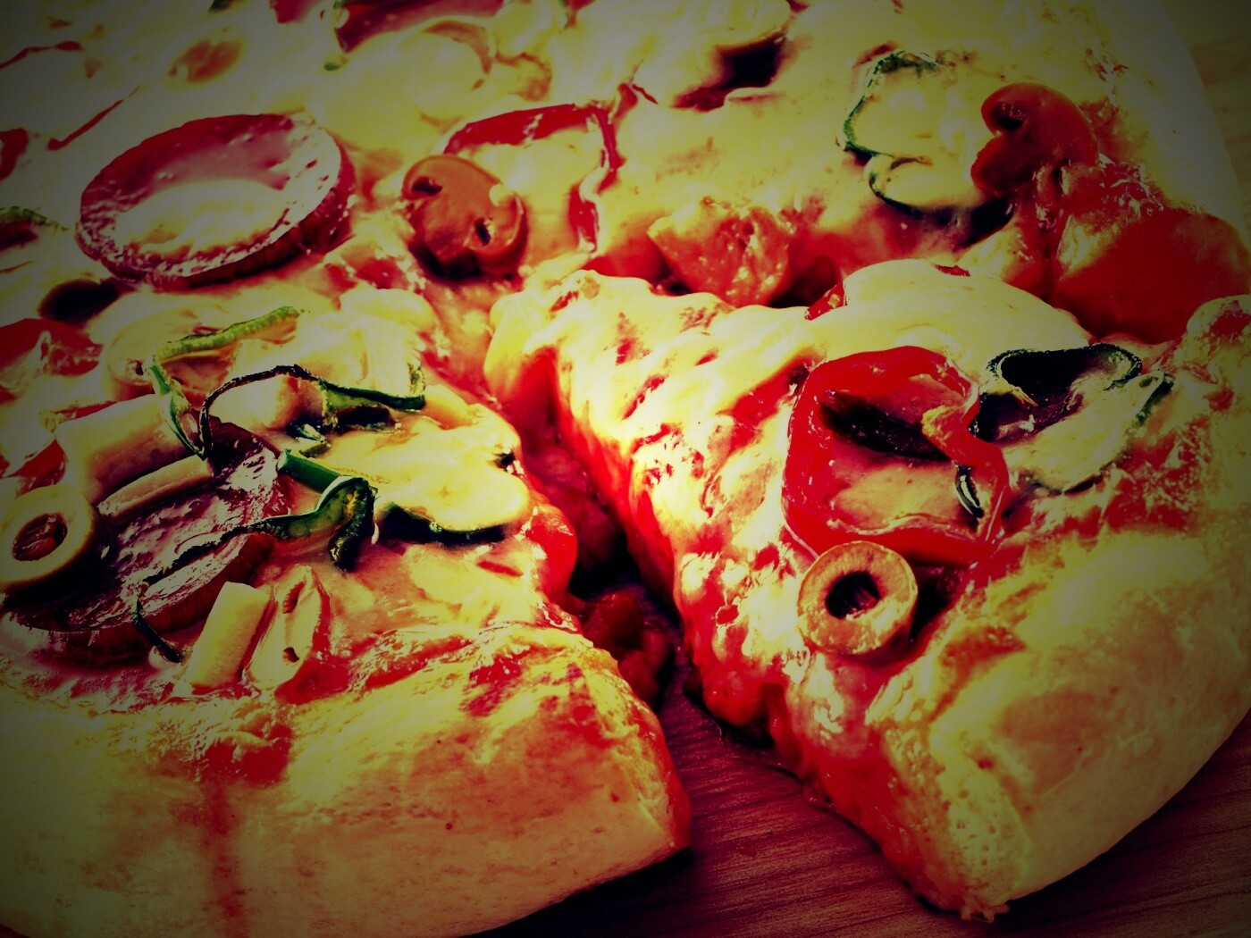 Свежая пицца обои