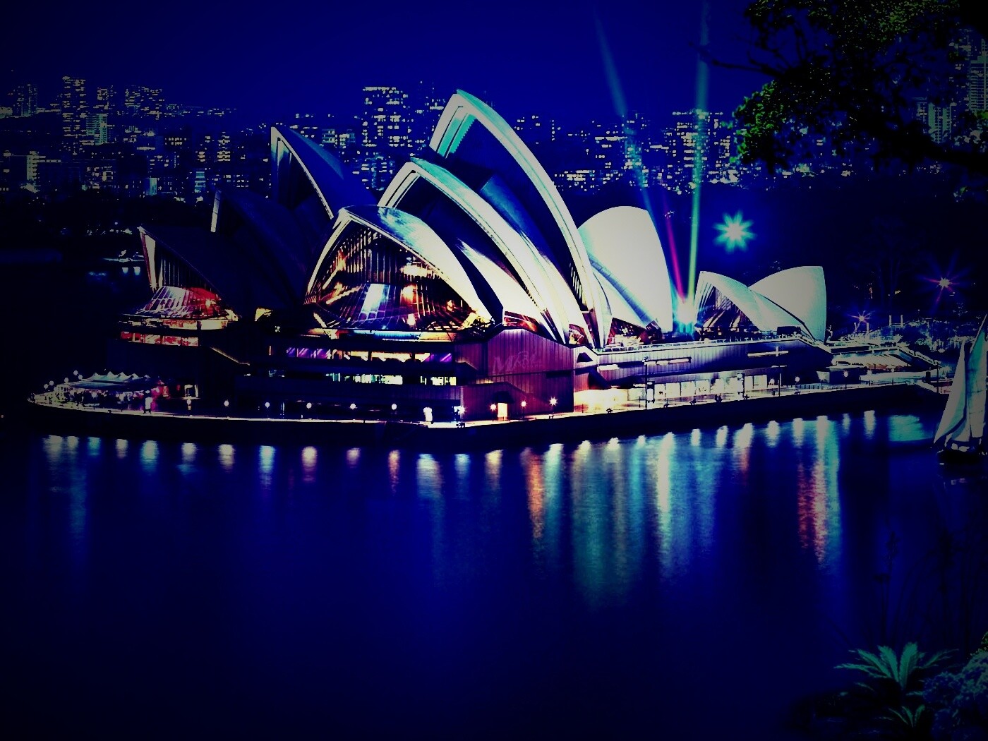 Здание оперного театра в Сиднее обои
