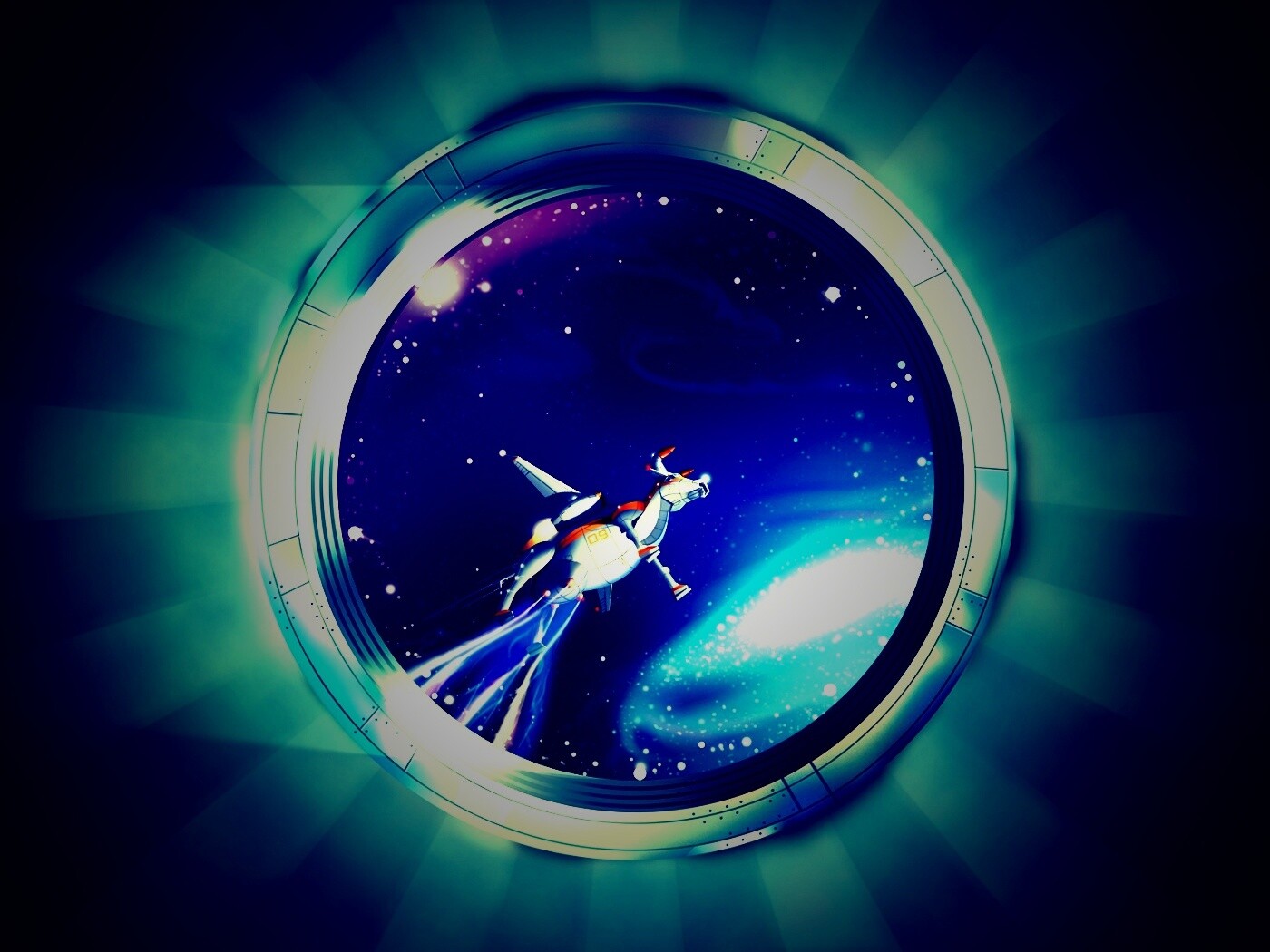 Космическая корова обои